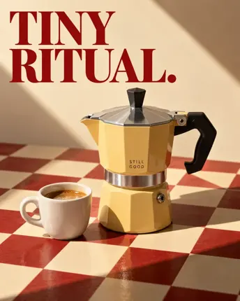 Tiny ritual, an Anteluca product campaign creative study